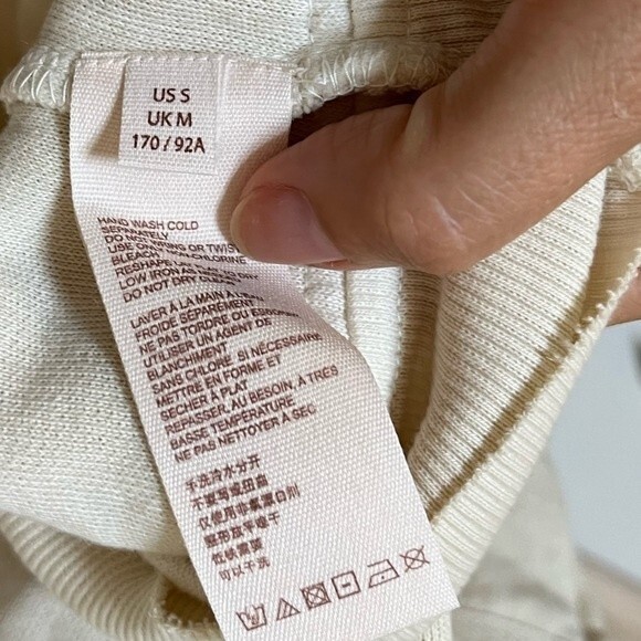 Free People Piper Hooded Pullover  in Ecru S NWT - Picture 10 of 14